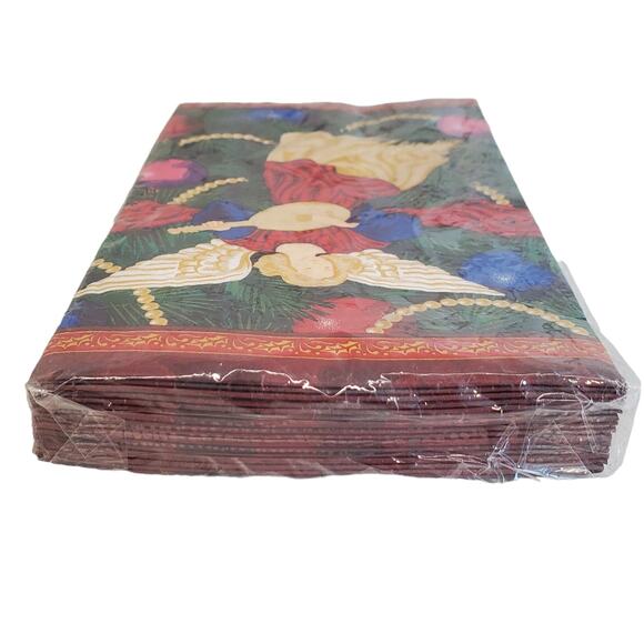 Vintage Christmas Angel Napkins Amscan Guest Towels Christmas Angels Made USA - Picture 6 of 9